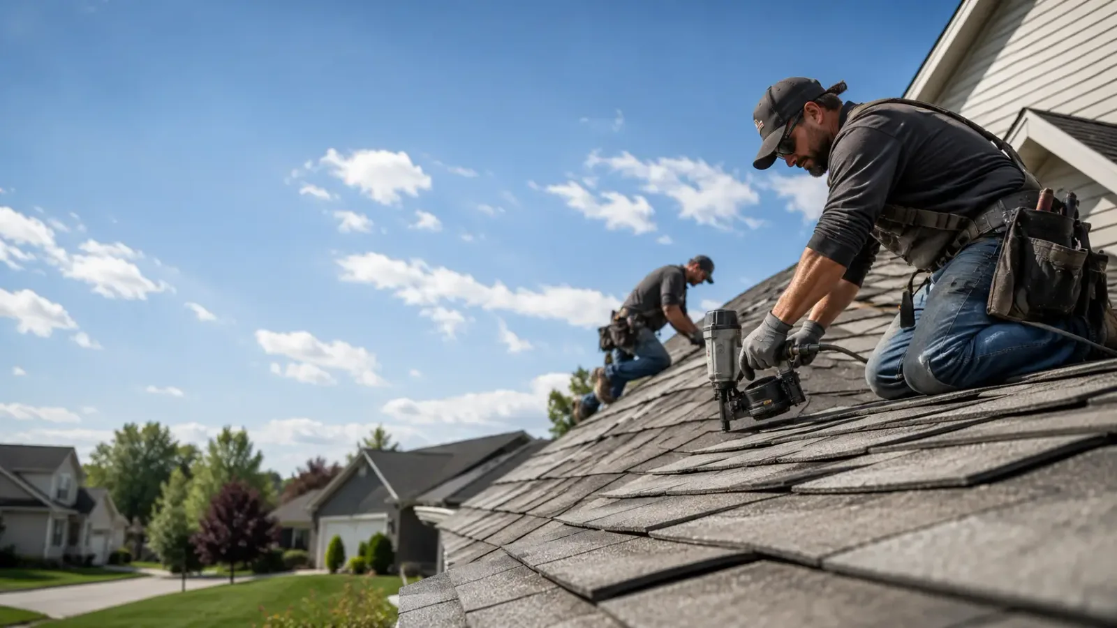 Storm Damage Roof Repair in Geff, IL near me